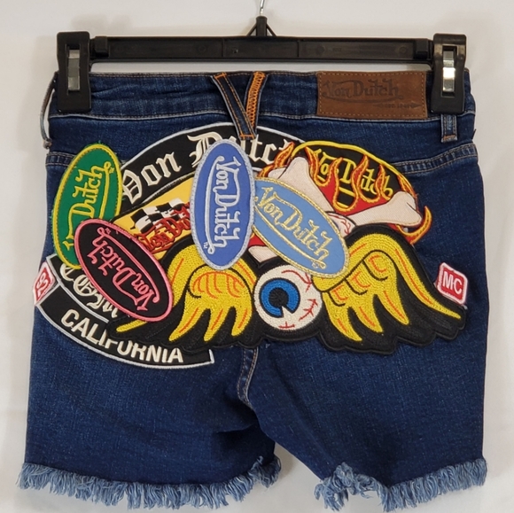 Vintage Von Dutch Shorty Shorts